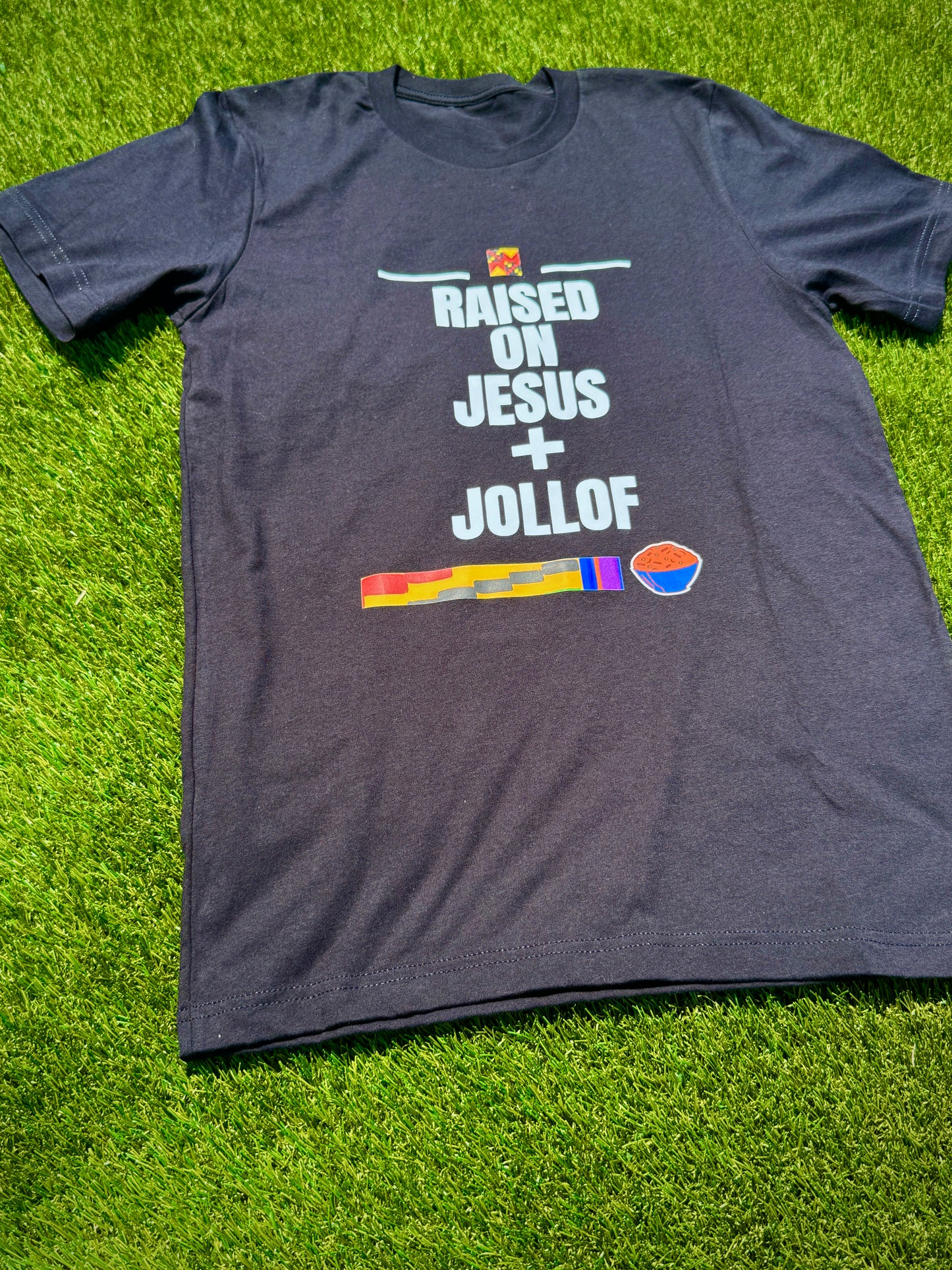Raised on Jesus +Ghana Jollof