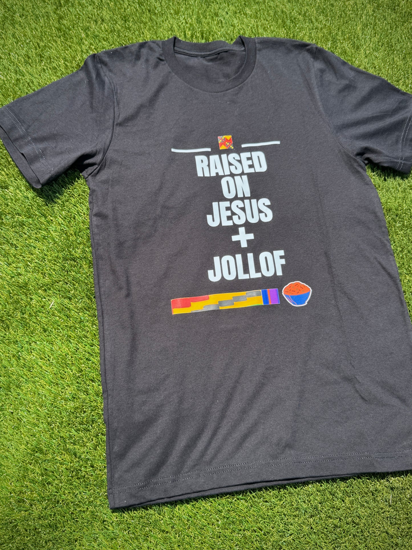 Raised on Jesus +Ghana Jollof