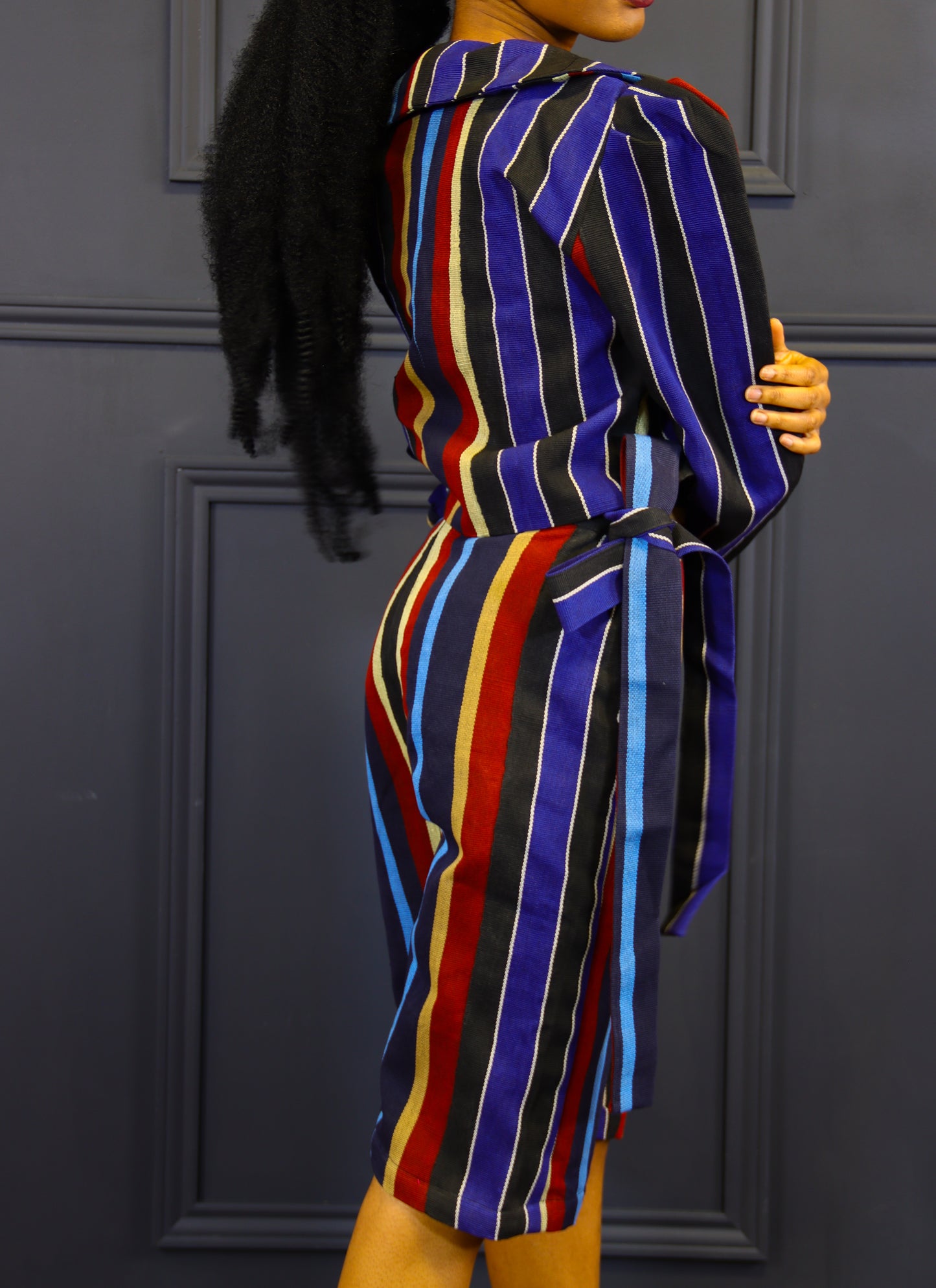 Iruwe Aso oke two piece Jackets and pants