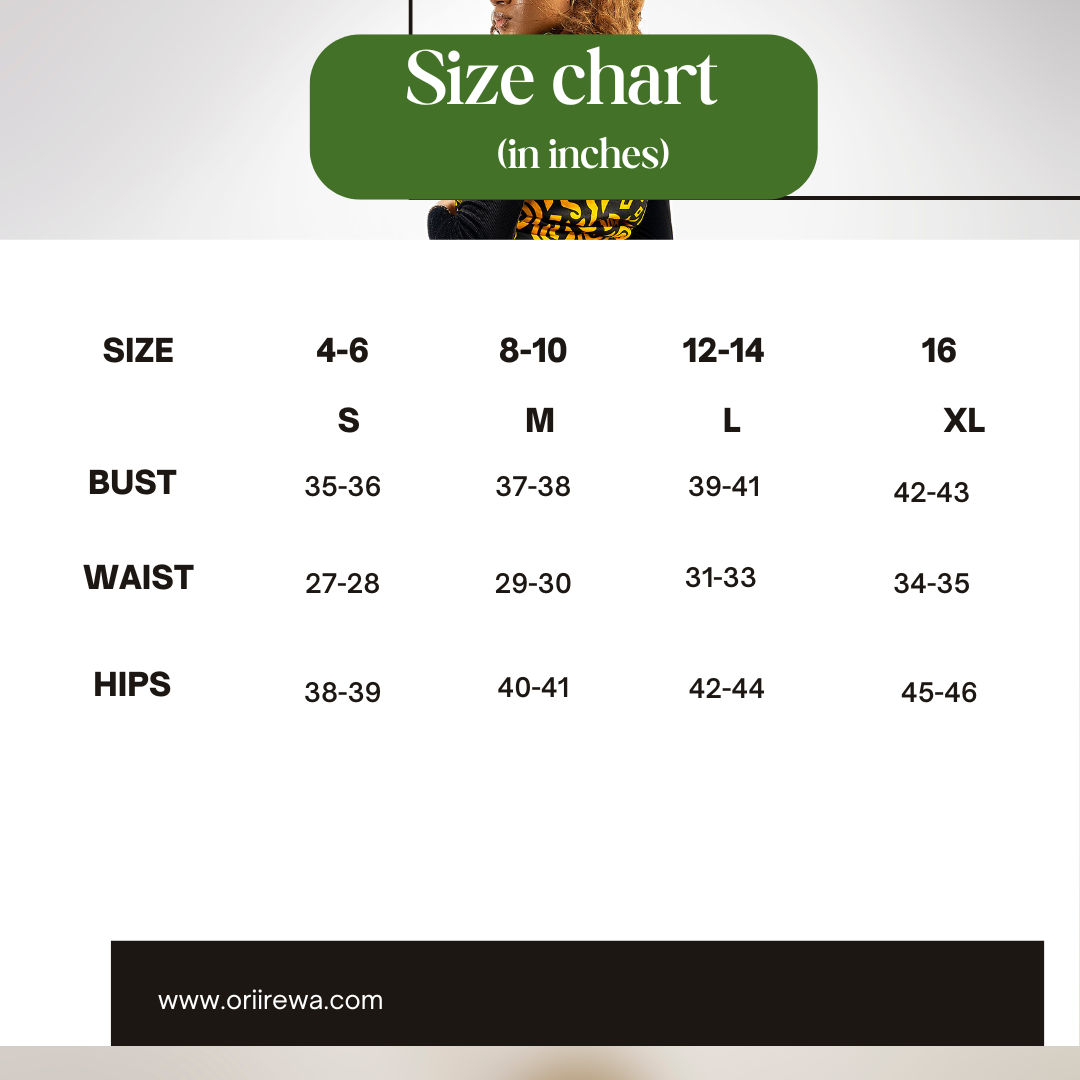 Agbeke Aso oke corset cinched waist dress