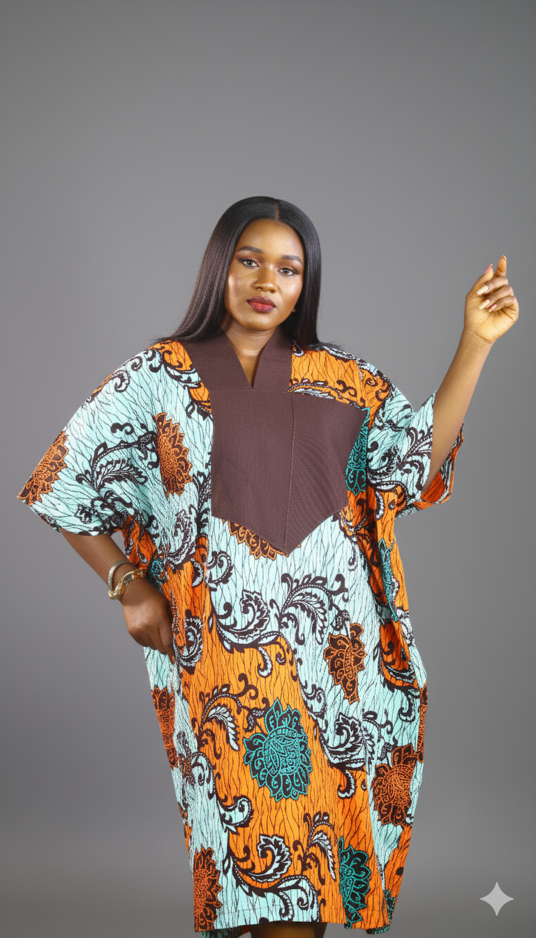 Flowery comfy women Bubu