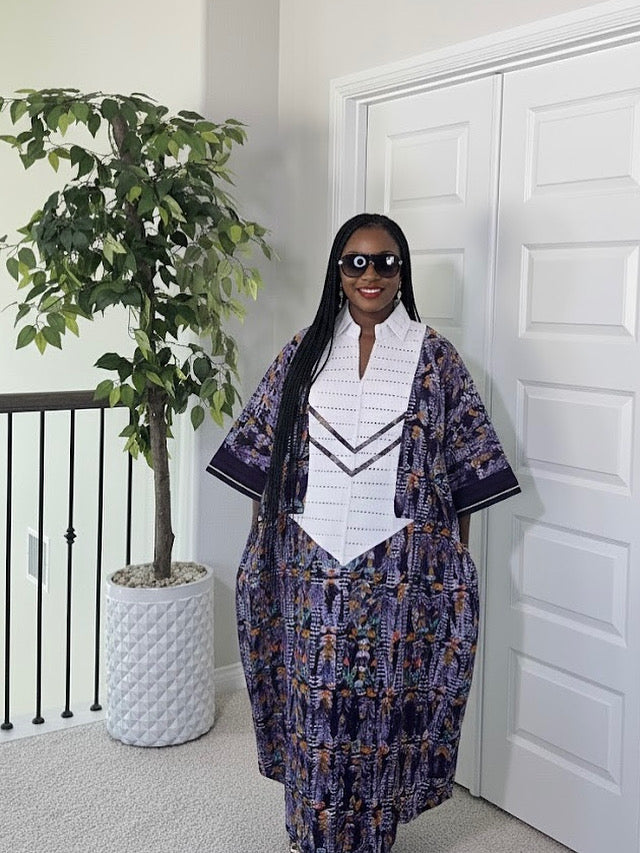 Olukemi Adire Bubu Kaftan