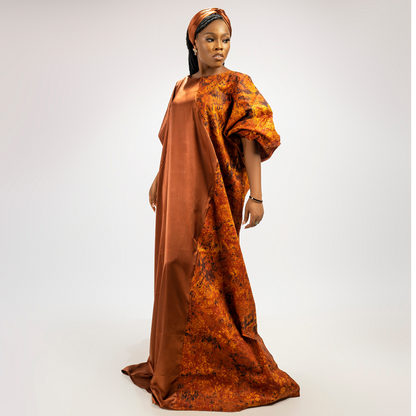 Bolanile African Print Adire Mix Match Caftan Bubu for women