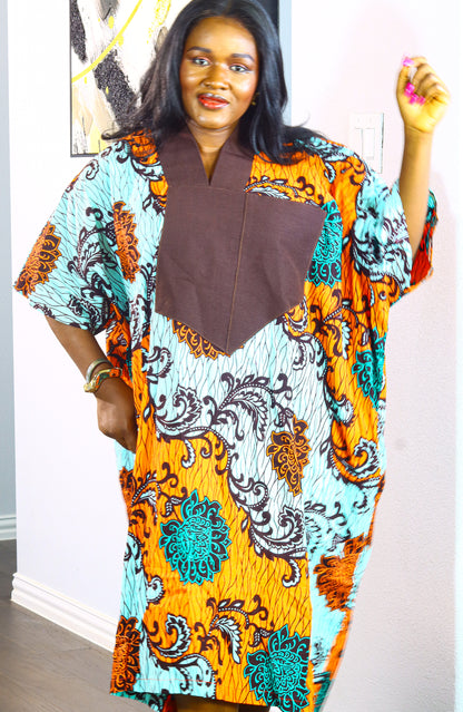 Flowery comfy women Bubu
