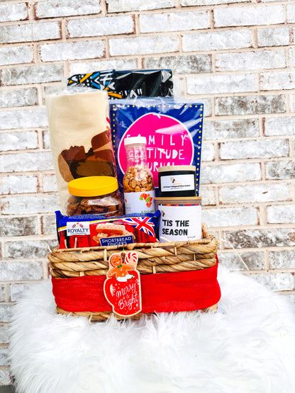 Umoja Afrocentic Family gift basket hamper with tote bag (small)