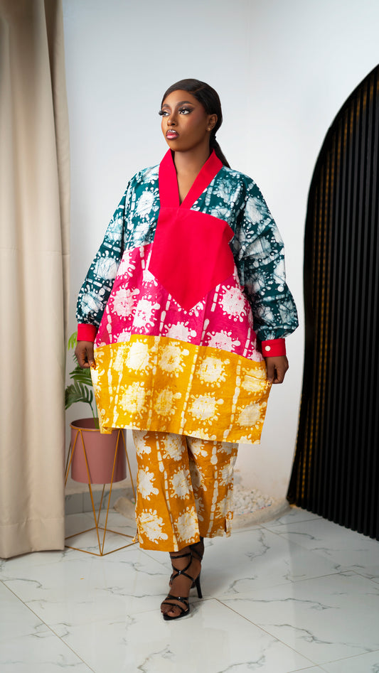 Aduke Maxi bubu two piece