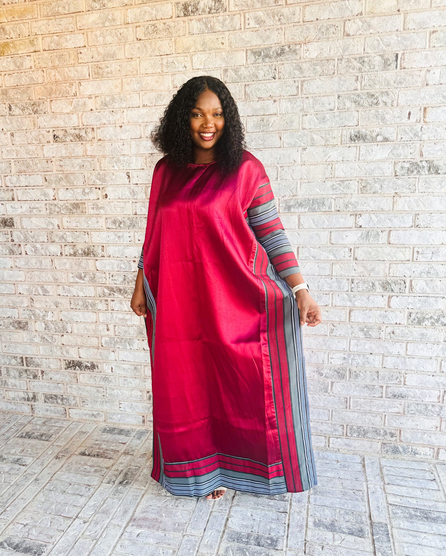 Weni Aso oke women’s Poncho kaftan