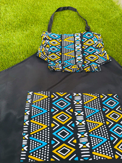 Odunla Mudcloth African print kitchen Apron