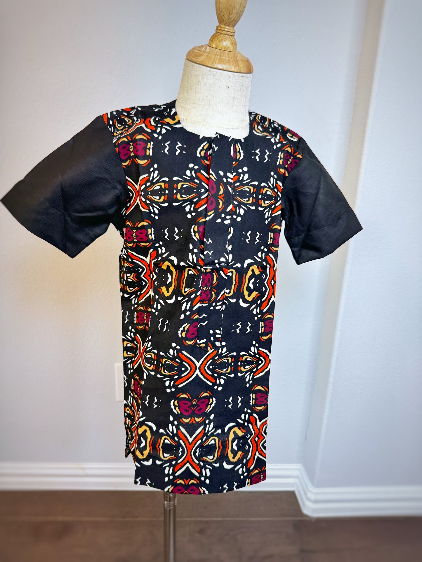 Olufisayo African print Baby boy Buba top for kids