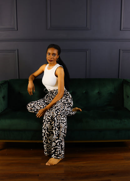 Torewa ankara baggy palazzo pants