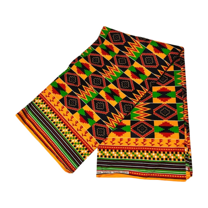 African print Kente Ankara Fabric X01 by 6 yards