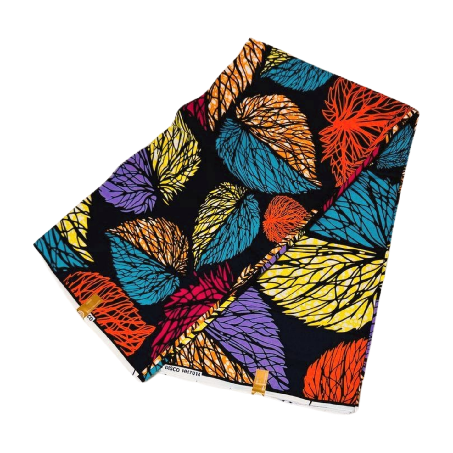 Leaves African print Ankara Fabric XX08 by 6 yards