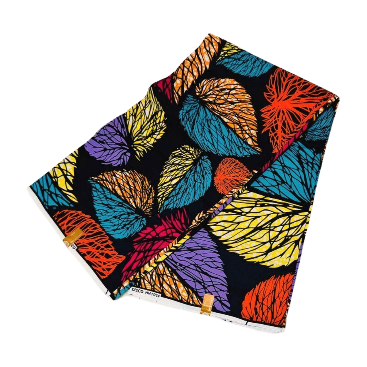 Leaves African print Ankara Fabric XX08 by 6 yards