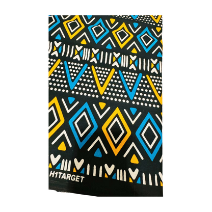 Mudcloth African print Ankara Fabric XX03 by 6 yards