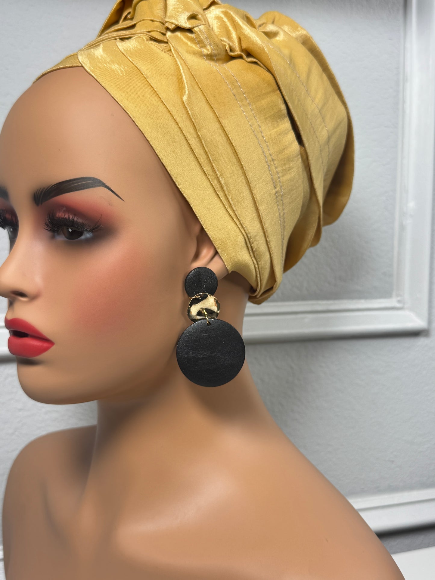 Afrocentric earrings (Black)