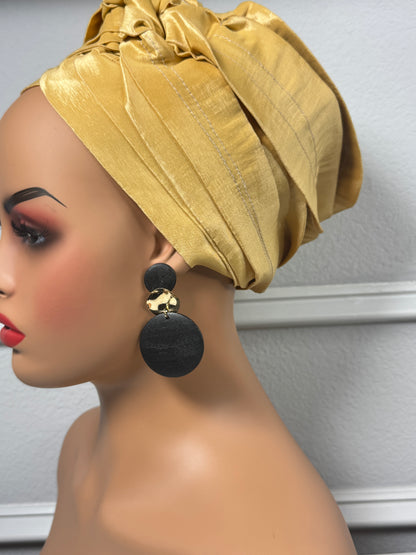 Afrocentric earrings (Black)