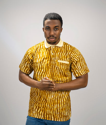 Kene African print shirt top for Men