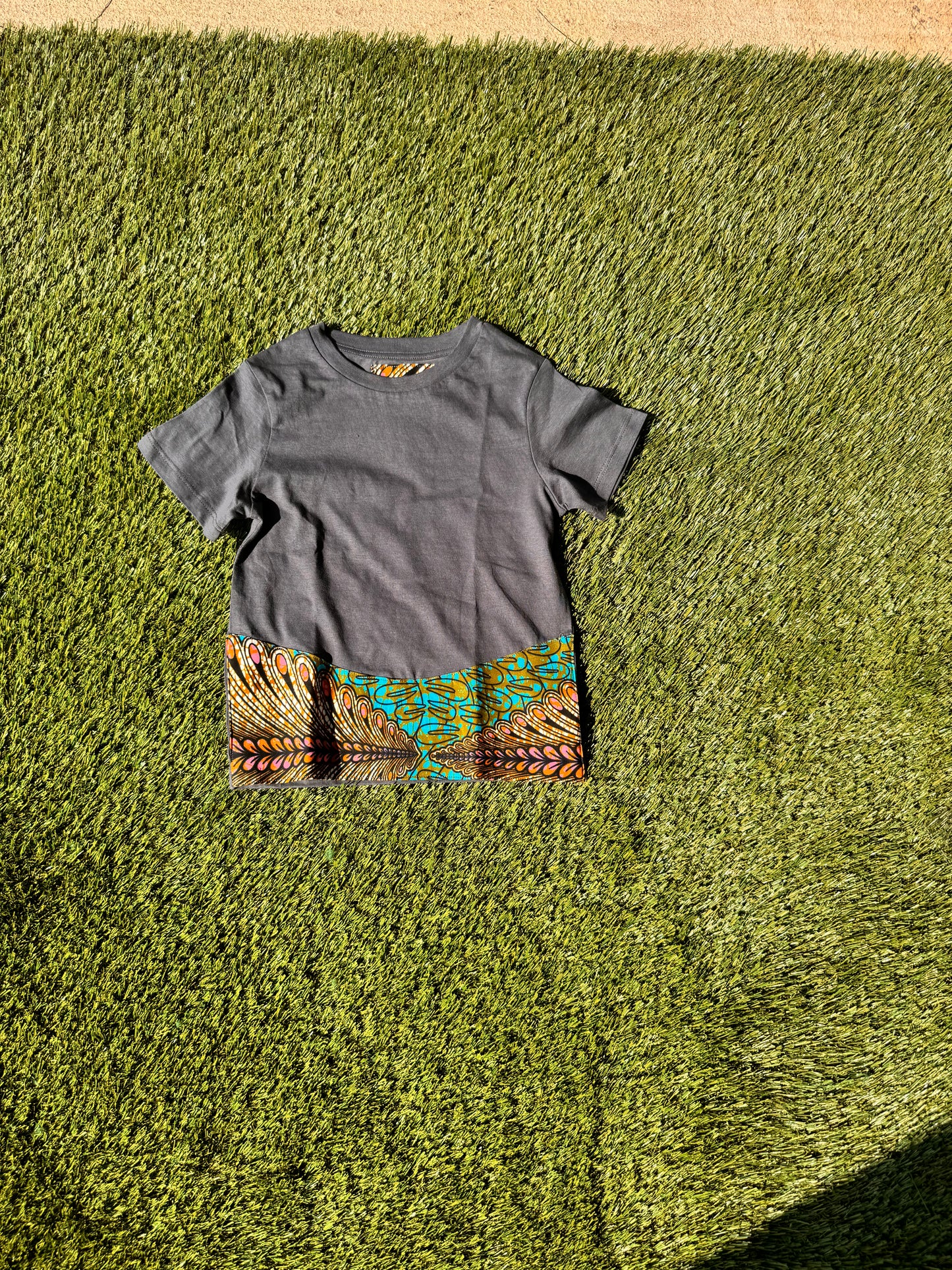 Tofa African print Tshirt for kids