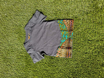 Tofa African print Tshirt for kids