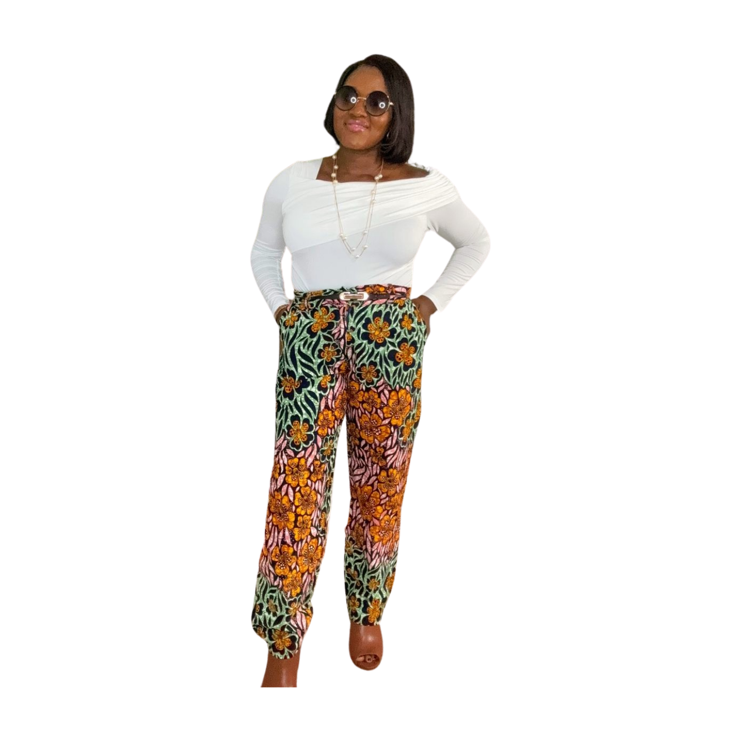 Abisoye African print Ankara Pant Trousers for women