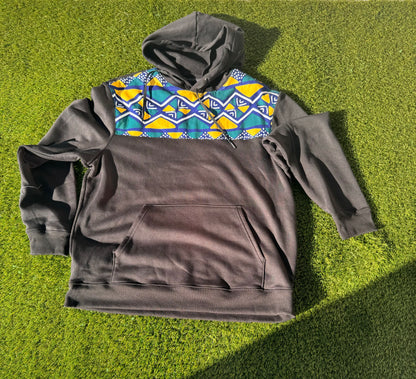 Mudi  Mudcloth Ankara Hoodie   sweatshirt