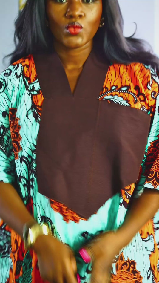 Flowery comfy women Bubu