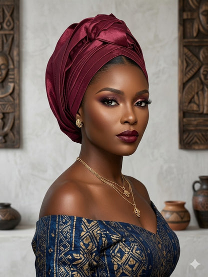 Azure Heritage Flow Dress